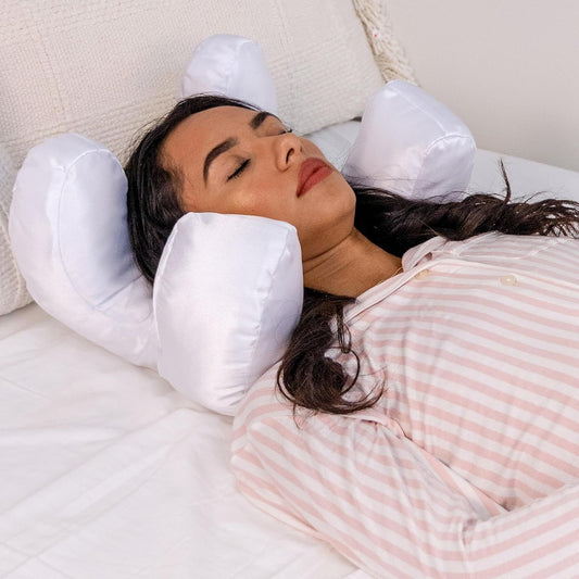Beauty pillow to prevent neck wrinkles